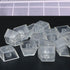 20 pcs Keycaps Replacement DIY Crystal Not Transparent Profile Blank Backlit Accessory Mechanical Professional Printed Cover Gaming Translucent No...