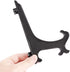 3/4/5/6/7/8/9/10/12inch Display Stands Black Plastic Easels,Plate Display Stands,Picture Frame Stand Holder,Picture Easel at Weddings(12inch 4PCS)...
