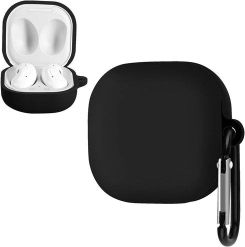 Geekria Silicone Case Cover Compatible with Samsung Galaxy Buds Live True Wireless Earbuds, Earphones Skin, Protective Carrying Case with Keychain...