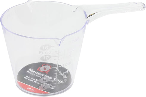 Chef Craft Select Plastic Measuring Cup, 2 Cup Capacity, Clear...