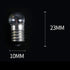 Pack of 50 E10 1.5V 0.3A DC Warm White Miniature Screw Base Bulb Light Bulbs (1.5V)...