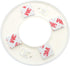 FDXGYH 2 Pcs ID 2.0 Inch ABS Wall Split Flange Self-Adhesive tape Round Escutcheon Plate Cover for Water Pipe Faucet Decoration Accessories [White...
