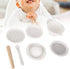 Infant Baby Food Supplement Grinder Manual Food Grinding Bowl Baby Puree Cooking Machine Complementary Tool Portable kit Multi-Function For Homema...