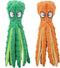 G&P Dog Squeaky Toys Octopus - No Stuffing Crinkle Plush Dog Toys for Puppy Teething, Durable Interactive Chew Toys for Small, Medium and Large Do...