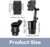 Car Cup Holder Phone Mount, Universal Auto Cell Phone Stand with Drink Expand Cup Holder,2 in 1 Multifunctional Car Cup Holder Expander with 360° ...