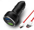30W 65W Car Charger Compatible for Oneplus 13 12 13R 12R 11 10 9 Pro Open Pad 9R 8T 10T 8 7T Nord 3 4 N20 N300 N10 N100 N200 N30 SE 5G Car Charge ...