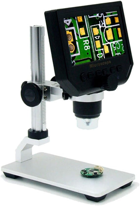 Aluminium Alloy Universal Adjustable Professional Base Stand Holder Desktop Support Bracket for Max 1.4" in Diameter USB Digital Microscope Endosc...