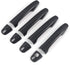 HIGH FLYING for Subaru WRX, STi 2015-2021, XV Crosstrek 13-17 Car Accessories Side Door Handles Cover Trim Carbon Fiber Grain ABS 8pcs...