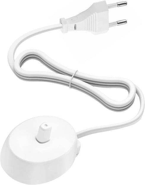 220V Electric Toothbrush Charger for Oral B, 240V European Travel Charger for Oral B Braun Electric Toothbrush Charger Base...