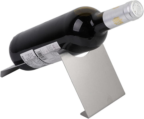 Zerodis Wine Holder,Stainless Steel Single Wine Bottle Rack Wine Storage Holder Red Wine Display Stand for Kitchen Pantry Cabinet Bar...