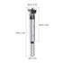 uxcell Forstner Drill Bits 20mm, Tungsten Carbide Wood Hole Saw Auger Opener, Woodworking Hinge Hole Drilling Boring Bit Cutter (Black, Silver Ton...