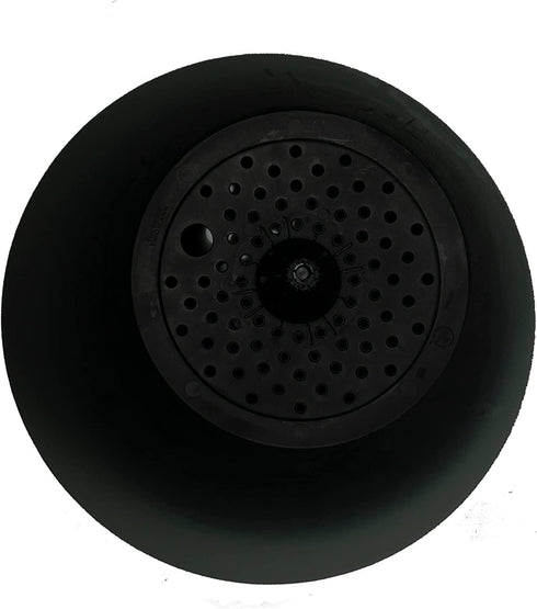 The HC Companies 8 Inch Aria Round Self Watering Planter - Plastic Plant Pot for Indoor Outdoor Plants Flowers Herbs, Glossy Black...