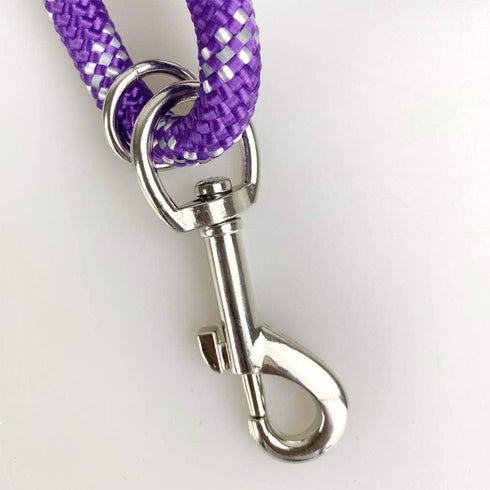 Long Rope Dog Leash for Dog Training 12FT 20FT 30FT 50FT, Reflective Threads Dog Leashes Tie-Out Check Cord Recall Training Agility Lead for Large...