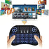 Wireless Mini Keyboard Remote Control Touchpad Mouse Combo Controller with RGB Backlit for Android TV Box Smart TV with OS+USB PC Computer Laptop ...