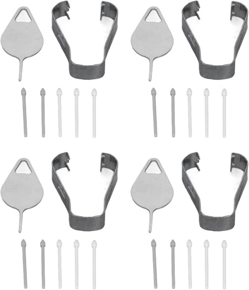 for Galaxy Tab S6 lite 10.4" SM P610 SM P615 Nibs, 20x Replacement Touch Stylus Tips Stylus Pen Tips, 4 Tweezers, 4 Ejector Pins......