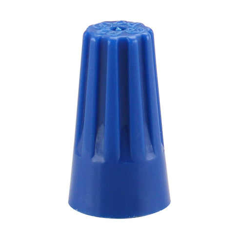 Baomain Wire connector P2 22-16 AWG x3 Twist-On Easy Screw On Cap 300V Max Voltage Blue Pack of 100...