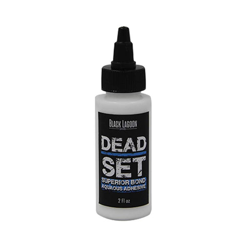 DeadSet Adhesive 2 oz - Superior Bond Skin Adhesive for Prosthetics and FX Makeup...