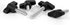 M6 x 15mm Z Type Handle Thumb Screws Plastic Head Mechanical Handle Bolts T-Shaped Wing Adjustable Knobs Carbon Steel, 5 PCS...