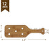 BATTIFE 12inch Bamboo Paddle - Lightweight Durability Smooth Wooden Paddle with Airflow Holes Unfinished Wooden Paddle...