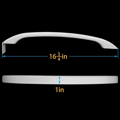 218428101 Refrigerator Replacement Door Handle for Frigidaire, Replaces AP2114539, 241711801, 372, AH427922, EA427922, PS427922