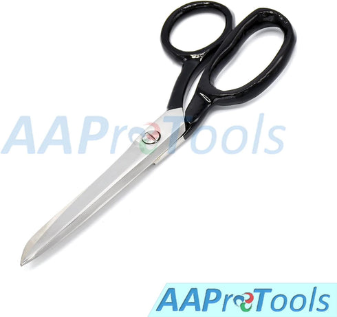 New German Grade Heavy Duty Upholstery Sewing Dressmaking Carpet/Shear Tailor Fiber Cutting Scissors 12" Black Handle long Last...
