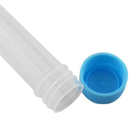 Cryogenic Vial 12PCS 10ml Lab Plastic Frozen Test Tubes Self Standing Vial with Seal Screw Caps Clear Cryovial...