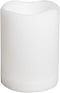 Waterproof Battery Operated LED Pillar Candle Outdoor Flameless Flickering Plastic Resin Electric Light with Timer for Birthday Baby Party Wedding...