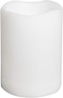 Waterproof Battery Operated LED Pillar Candle Outdoor Flameless Flickering Plastic Resin Electric Light with Timer for Birthday Baby Party Wedding...