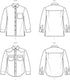 Simplicity Easy Plus Unisex Shirts Sewing Pattern Packet, Design Code S9859, Sizes XL-XXL-XXXL, Multicolor...
