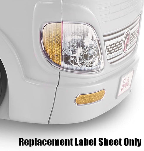 Barbie Replacement Parts Camper Playset - FBR34 ~ Replacement Labels / Stickers ~ Set B...