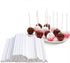 Lollipop Stick (6 inch), Candy Wrappers and Twist Ties Set, 100 Papery Lollipop Sticks (6 inch), 200 Lollipop Bags and 200 Twist Ties (500Pcs)...
