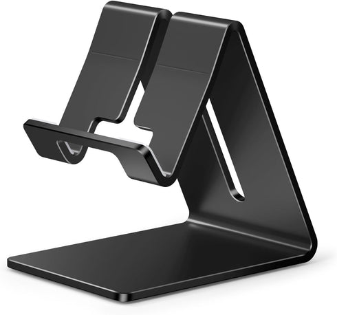 Phone Stand, Aluminum Phone Holder for iPhone 16 15 14 13 12 11 X 8 7 6 Plus 5, Tablet, Samsung, Huawei, Suitable for All Smartphones, Adding a To...