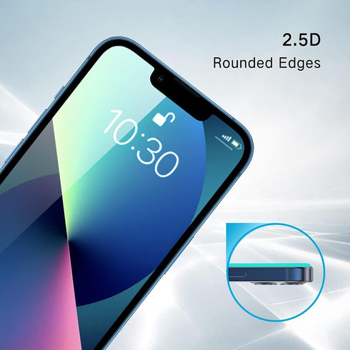 PERFECTSIGHT Compatible for iPhone 14 Plus, iPhone 13 Pro Max Screen Protector 6.7 Inch 2 Pack HD Clear Premium Tempered Glass Case Friendly 9H Ha...