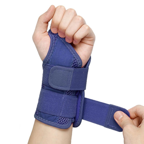 NuCamper Wrist Brace Carpal Tunnel Right Left Hand for Men and Women, Night Wrist Sleep Supports Splints Arm Stabilizer with Compression Sleeve Ad...