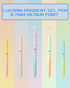 5pcs Gel Pens,Fine Point Black Ink Pens With Smooth Wirting,Qucik Dry Pens For Journaling,0.7mm Aesthetic Pens, Office School Supplies Gifts Women...