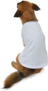 Lovelonglong Pet Clothing Dog Costumes Dachshund Clothes Blank T-Shirt Tee Shirts for Dachshund Dogs,Corgi 100% Cotton White D-XL...