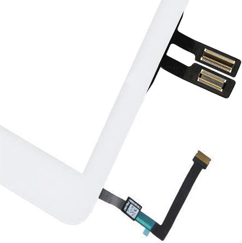 for White iPad 6 2018 6th Generation A1893 A1954 Touch Screen Digitizer Assembly Replacement with Home Button,Camera Bracket,Pre-Installed Adhesiv...