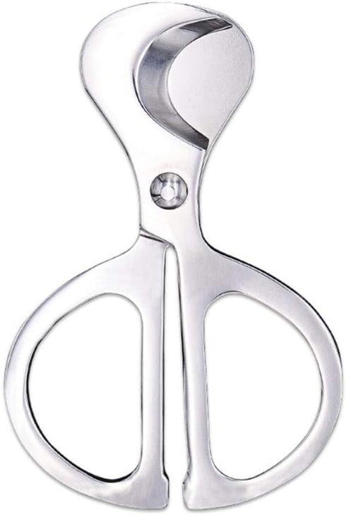 Cigar Scissors Cutter, Stainless Steel Guillotine Double Blade Straight Cut Scissors Cigar Accessories for Cigars...