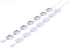 Reidgaller 5pcs Stainlesss Steel Bracelet Making Kit Fit 10mm Square Cabochon Bracelet Bezel Tray Blanks DIY Jewelry Accessories...