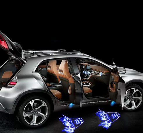 2pcs for Vader 3D Magnetic Car Door Step LED Welcome Logo Shadow Ghost Light Projector Lamp fits All Car Models (Star Wars Darth Vader)......