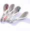 Japanese Soup Spoons set of 4, Asian Ceramic Ramen Spoons...