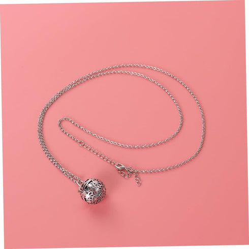 Pendulum Necklace Essential Oil Lockets Diffusers Diffuser Locket Diffuser Necklace Essential Oils Diffuser Necklace Round Essential Oil Box Penda...
