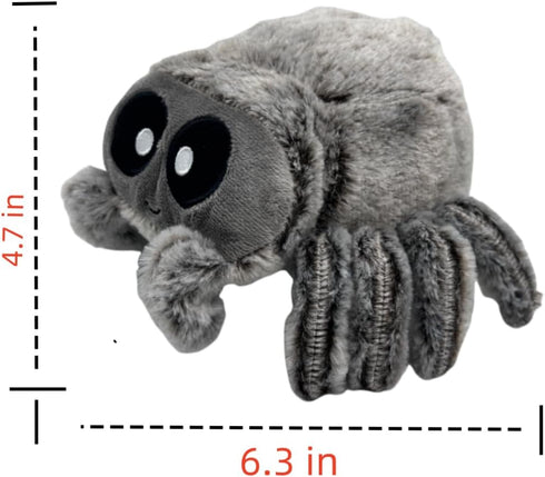 New Spider Plush Doll - Cute stuffed animal toy for Children, perfect as a for Halloween and Christmas...