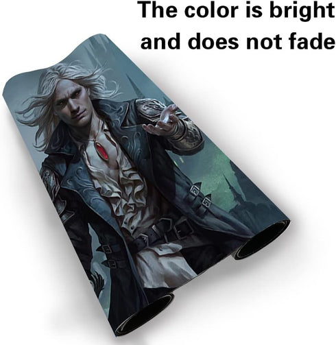 Sorin MARKOV - Board Game TCG Playmat Table Mats Size 23.6X13.8 inch Games Mousepad Compatible for TCG MTG Playmat Bag...