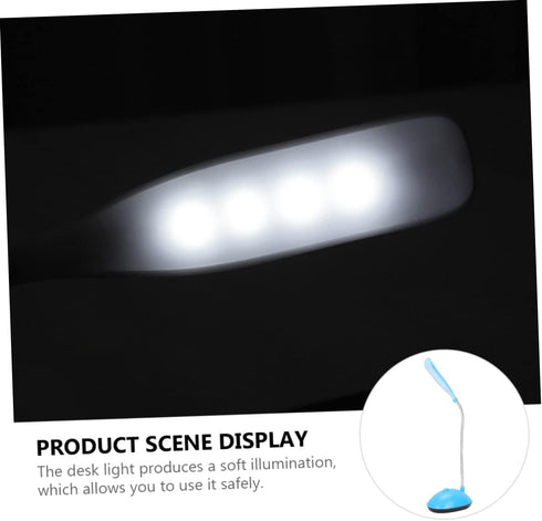 Desktop LED Light Blue Night Light Nursing Night Light LED Desk Lamp LED Lamp for Light Table Lamp Battery Powered Desk Light Desk Night Lamp Lamp...