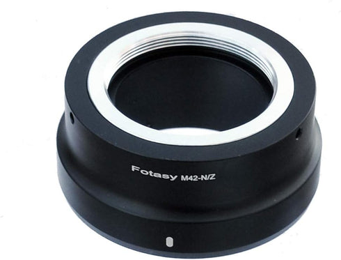 Fotasy Adjustable M42 Lens to Nikkor Z Mount Adapter, M42 Z Mount, fits M42 42mm Screw Mount Helios Lense, Compatible with Nikon Z Mount Mirrorles...