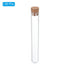 PATIKIL 9ml Plastic Test Tubes with Cork Stoppers, 40Pcs 100x15mm Tubes for Scientific Party Decoration Candy Bead Storage Bath Salt Lab Use, Clea...