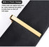 8 Pack Tie Clip for Men Roctee Tie Bar Clip Set Formal Business Men's Necktie Clips Shirts Men Slim Tie Pin Clamp, Gold Silver Black, New and Fash...