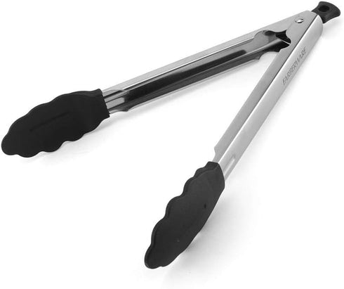 Farberware Professional Stainless Steel Locking Tongs, 11-Inch...