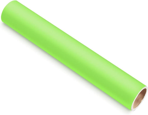 TECKWRAP Glow in Dark Vinyl Matte Adhesive Vinyl for Craft Cutter, Sign Plotter 1ft x 5ft Neon Green Permanent Vinyl, Neon Lime Green...